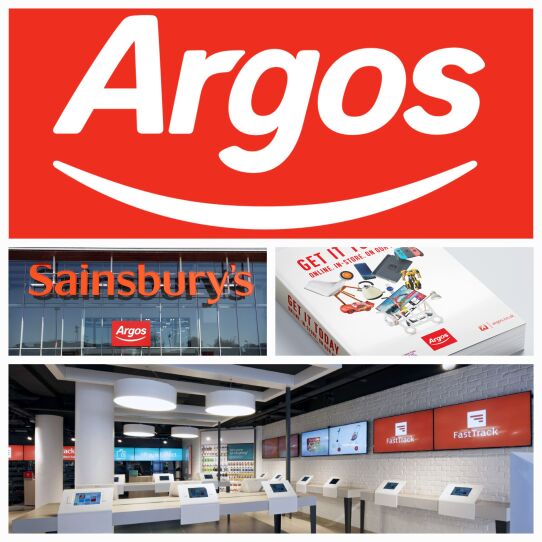 طرح Argos برای خلق ارزش و رشدی پایدار خرده فروشی Argos و تناسب استراتژیک آن با سوپرمارکت های Sainsbury's. پایانه های دیجیتال به عنوان خدمات نوین کاتالوگ از سوی Argos