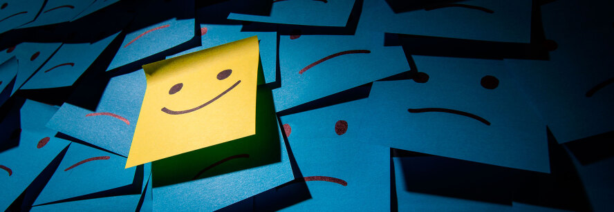 احساسات مثبت و منفی