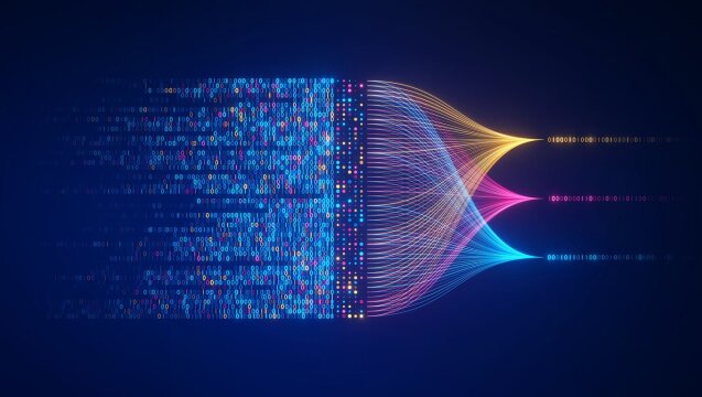 بخش بندی داده های در گروه های مشخص. این مهم جهت بخش بندی بازار مورد استفاده قرار می گیرد.