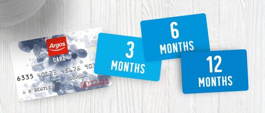 کارت Argos استفاده از کارت Argos جهت بهره گیری از فرصت های خرید بدون بهره و در نتیجه مدیریت بهتر هزینه ها توسط خریداران